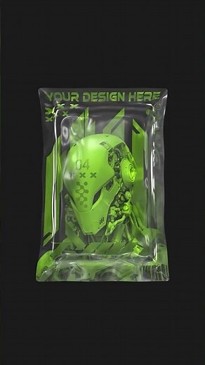 Editable 3D Pack Opening Animation (Blender Template)