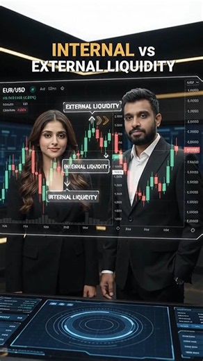 Internal vs External Liquidity Explained | SMC Forex #trading #smct #stockmarket