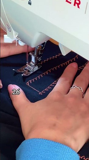 Testing embroidery stitches on the singer brilliance 6180 🧵✨ (Pt.2)