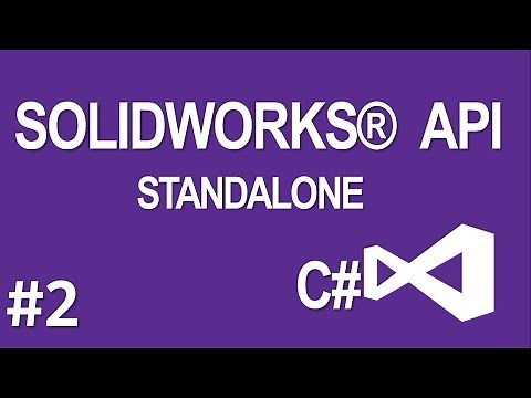 SOLIDWORKS C# STANDALONE: Creating a Visual Studio Project