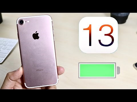 iOS 13 BATTERY LIFE On iPhone 7! (Review)
