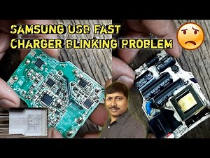 Samsung Phone USB Fast Charger Blinking Problem Solution | 5Volt 2A Charger Blinking Problem solve