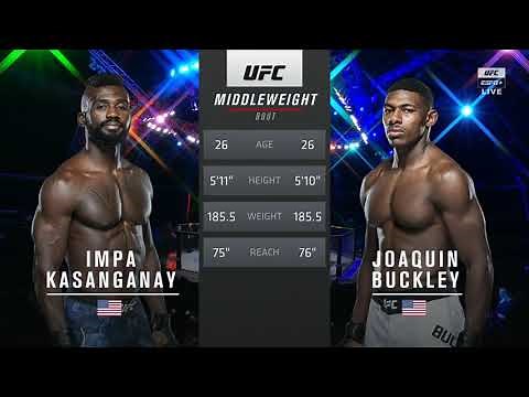 Impa Kasanganay vs Joaquin Buckley Highlights UFC Fight Night HD