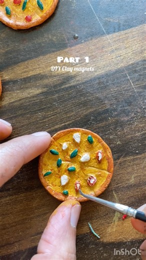 DIY clay fridge magnets #diy -#clayart #clayartwork #claycraft