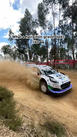 Poetry in motion at WRC Rally Portugal 💆‍♂️