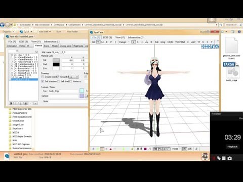 Tutorial Convert from XNALara to MMD - Fixing the Textures