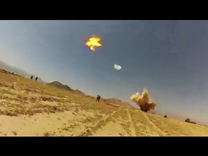 RPG Explodes Directly Over U.S. Soldier