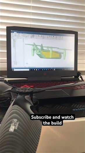 GIANT VTOL BUILD #vtol #drone #UAV #CAD #motor #dronemotor