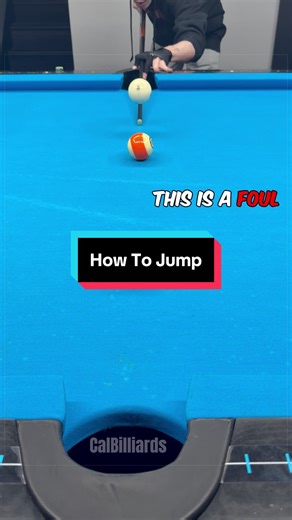 How To Jump Correctly in 9-Ball Pool🎱😁#billiards #8ballpool #8ball #pool #billiard
