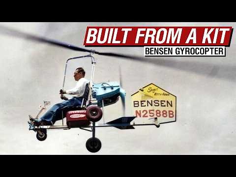 The Aircraft You Could Build In Your Shed | Bensen B-8M 'Gyrocopter'