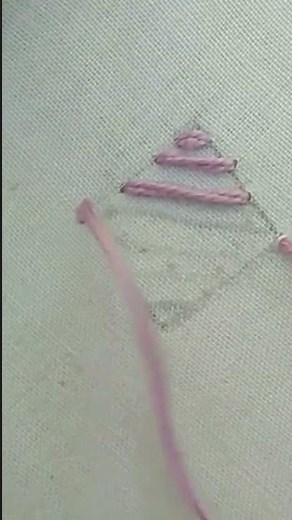 Darning stitch tutorial