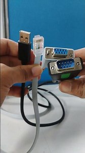 USB to Serial Console Cable | RJ45 + DB9 Adapter | Network Tool 🔥 #rj45 #consolecable #usb