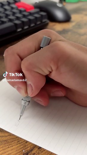 ミニグラフギア500で書いて見た！！ #文房具紹介 #文房具 #シャーペン #シャーペン改造 #筆記音 #スモッシュ