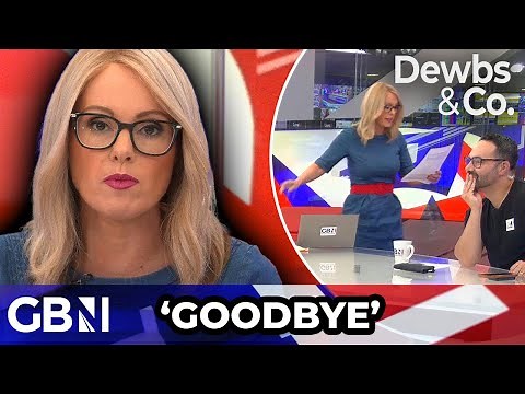 'GOODBYE!' - Michelle Dewberry WALKS out of the studio as she claims she's 'off to a better life'