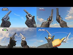 Revolvers Evolution in Call of Duty Games (2019-2025) // ALL Inspect & Reload Animations