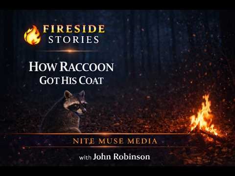 The Tale of Raccoon and Raven | Fireside Stories with John Robinson