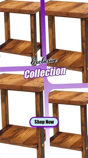 Amish Ashland Reclaimed Barnwood Rustic End Table