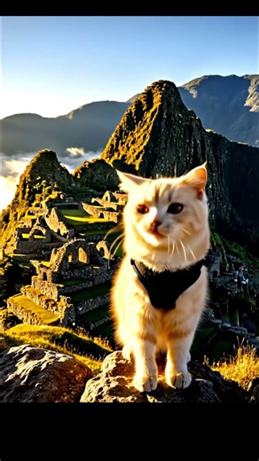 TuTu the Cat Explores Machu Picchu 🇵🇪✨ | TuTu’s Travel Part 22