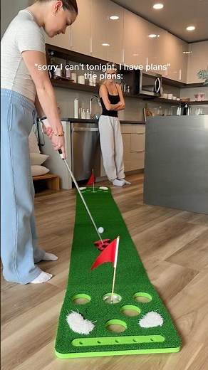 Friday night at home ￼⛳️