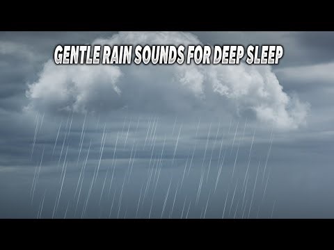 10 Hours of Gentle Rain Sounds for Deep Sleep, Relaxation & Meditation | Nature White Noise