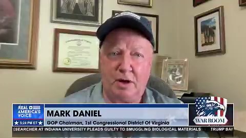 OUT-OF-STATE MONEY FUELS VIRGINIA REDISTRICTING FIGHTMark Daniel explains that Virginians are shocked by out-of-state money flooding redistricting ads. Grassroots locals push back with small donations, warning maps threaten rural representation, and vowing to fight and win.@Bannons_WarRoom
