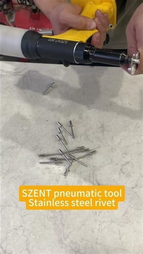 Blind Rivets，Pneumatic rivet tool #rivet #tools #rivetgun #riveter #fyp