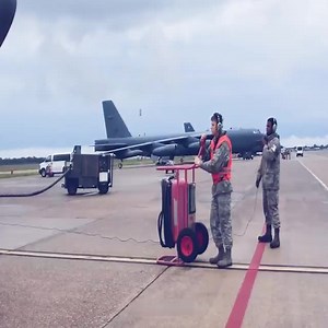 2.3M views · 34K reactions | B-52 Stratofortress Bomber Take Off U.S. Air Force | News Sphere | Facebook