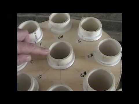PVC tubing instrument configured like a Halo (or Hang) drum - in Ake Bono scale