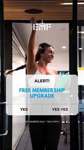 🚀 Want to try a higher membership tier? 📲 Register in the EMF App 2-6 Feb to get a 7-day complimentary upgrade from 9-15 Feb. 💪 Enjoy premium spaces, classes, and recovery areas - no commitment, just a full week to explore. | EMF Fitness Centre Mango Hill