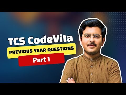 TCS CodeVita Previous Year Questions & Answers Part 1 | Solve PYQs from Season 10-12 with Solutions
