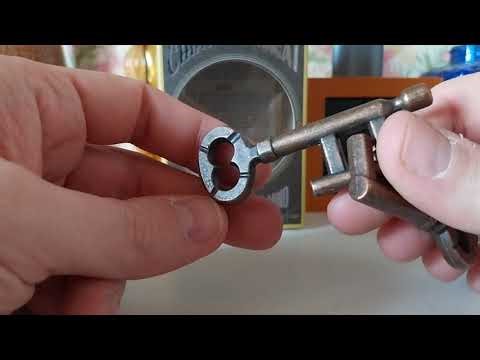 Solution FR - Huzzle Hanayama (autre marque) - Cast Key (lvl 1/6)