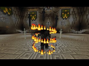 Minecraft Boss: Half-Blood Swordsman. A Custom NPCs Scripting Showcase