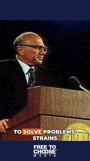 “The market permits cooperation without conformity” - Milton Friedman explains why this simple principle is the key to social stability. | Free To Choose Network