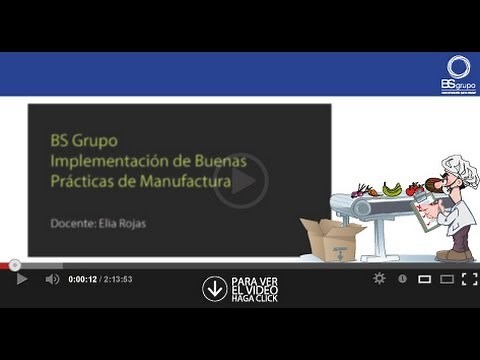 Buenas Prácticas de Manufactura BPM