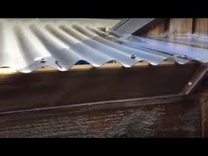 Waterproof a shed from the inside! Creative waterproofing solutions for a leanto shed