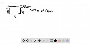 SOLVED:The best fencing plan A rectangular plot of farmland will be… | Numerade