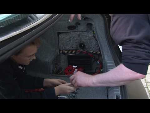 BMW 3 series E90 battery replacement