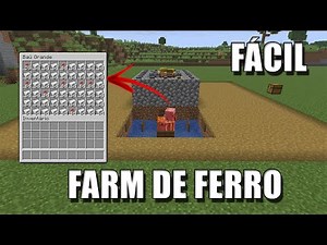 ✔️ FARM DE FERRO FÁCIL em 4 MINUTOS [JAVA] 1.21.10