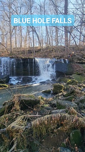 1.4K views · 59 reactions | Blue Hole Falls at Old Stone Fort State Park in Manchester, Tennessee | Outdoor Adventures in Tennessee | Facebook
