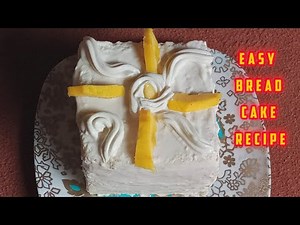 Easy bread cake (how to make cake with bread at home).
