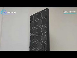 LC60F LED Poster Display Showcase | Sleek, Powerful, and Ready for Any Event