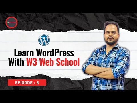 How to setup WordPress Dashboard? Learn WordPress with W3 Web School: Ep - 8 #wordpress #shorts
