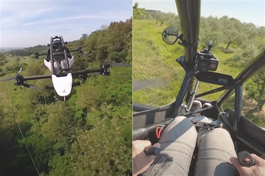 Jetson ONE Personal Flying Vehicle Completes World's First eVTOL Commute to Work