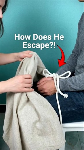 Impossible Rope Escape Trick EXPLAINED #shorts #fyp #tricks