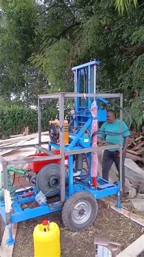 YETUO-150D portable diesel hydraulic farmland irrigation water well #drillingrig #waterdrillingrig