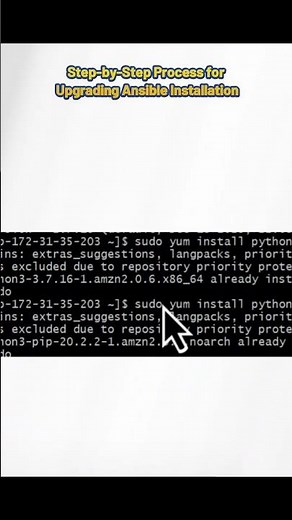 Step by Step Process for Upgrading Ansible Installation