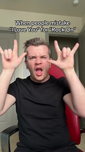 🤘 or 🤟#ASL #AmericanSignLanguage #RockOn #signlanguage #CODA | Jon Urquhart