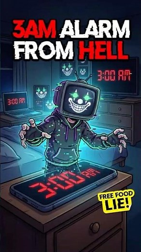 GLITCH JESTER – 3AM Alarm from Hell (Cursed Smart Wake Up)