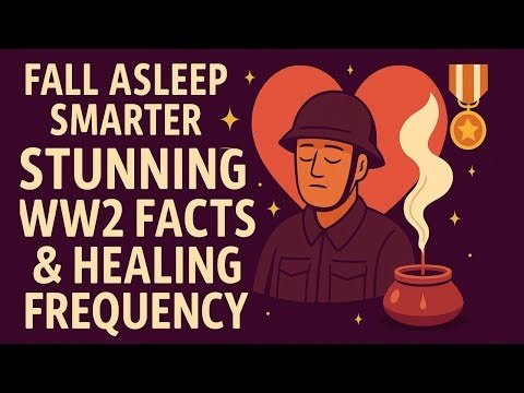 Fall Asleep Smarter: Stunning WW2 Facts & Healing Frequency