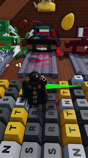 The Keyboard Map Arabic Version😱 #roblox
